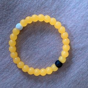 Orange Lokai bracelet